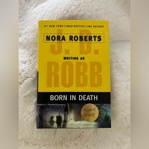 Autographed J.D. Robb “Born in Death”